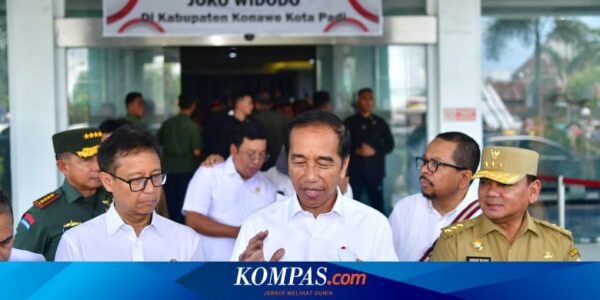 Jokowi Puji RS Konawe yang Dibangun Pakai Uang Pinjaman