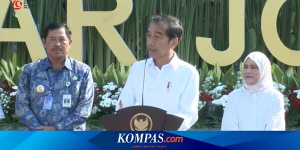 Jokowi Resmikan Rehabilitasi Pasar Jongke Solo yang Telan Anggaran Rp 124 Miliar