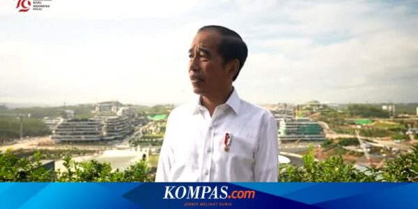 Kantor Presiden di IKN Belum Selesai Dibangun, Jokowi Bekerja di Tengah Kesibukan Pekerja Bangunan