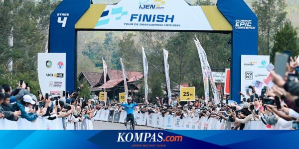 Karya Indonesia Merajai Podium Tour de Banyuwangi Ijen