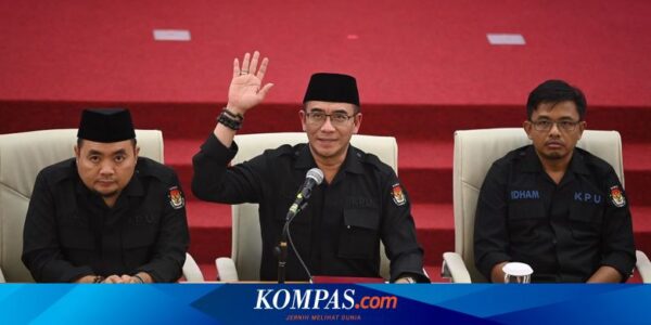 Ketua dan Anggota KPU RI Dijatuhi Sanksi Peringatan oleh DKPP soal Kebocoran Data Pemilih pada 2023