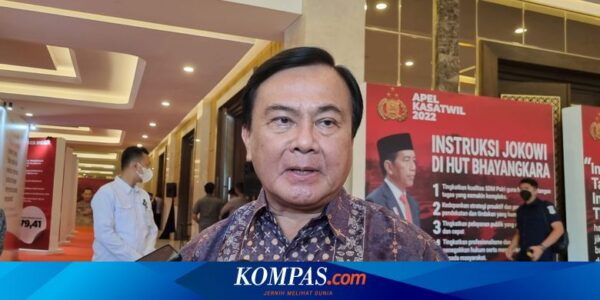 Ketua Harian Kompolnas Temui Menko Polhukam Bahas RUU Polri