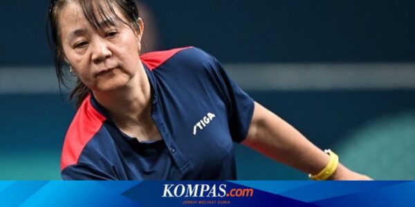 Kisah Zeng Zhiying, Atlet Tenis Meja Usia 58 Tahun yang Debut di Olimpiade Paris 2024