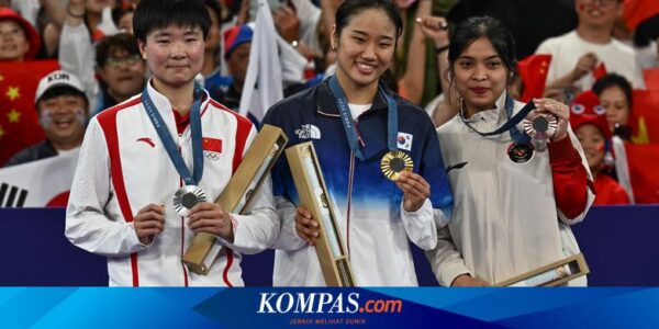 Klasemen Medali Olimpiade 2024: China Pertama, Indonesia Saingi Malaysia-Thailand