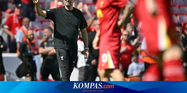 Klopp Berpisah dengan Liverpool, Pimpin Nyanyian untuk Arne Slot