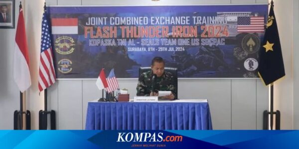 Kopaska Latihan Bareng US Navy Seals di Surabaya, Ada 6 Materi yang Didalami