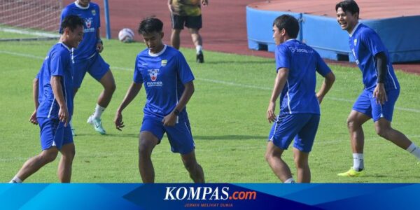 Latihan Perdana Persib, Dihadiri 17 Pemain, Tanpa Asing dan Hodak