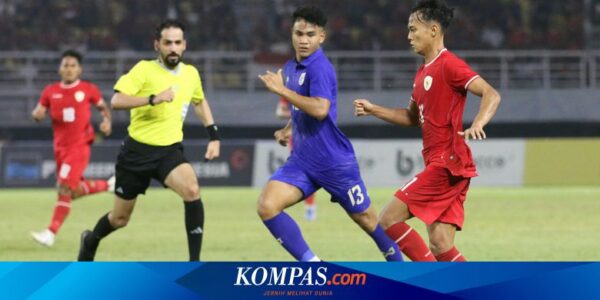 Live Timnas U19 Indonesia Vs Thailand: Tiang Gawang Selamatkan Garuda