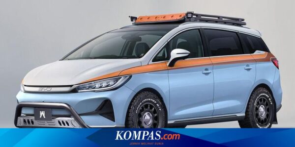 Modifikasi Digital BYD M6 Bergaya Kalcer