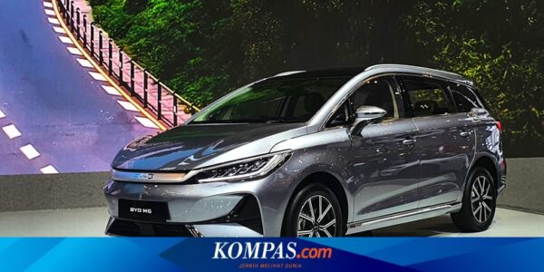 MPV Listrik M6 Dominasi Penjualan BYD di GIIAS 2024