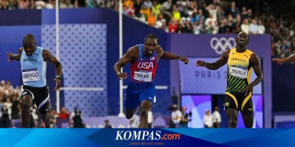 Noah Lyles Juara Lari 100 Meter Olimpiade, Jarak Sempit hingga Pacar Baik