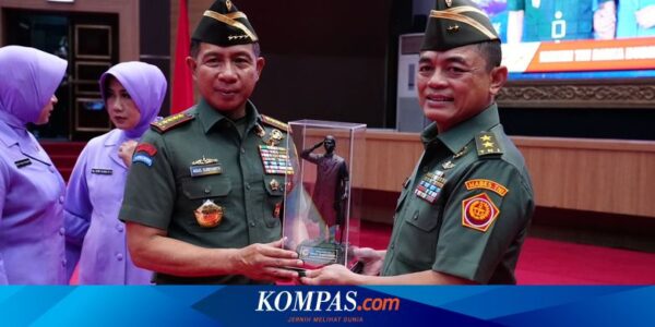 Panglima TNI Pimpin Sertijab, Mayjen Rudy Rachmat Nugraha Resmi Jadi Asintel