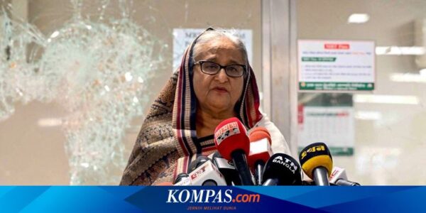 PM Bangladesh Dilaporkan Telah Mengundurkan Diri dan Pergi ke Luar Negeri