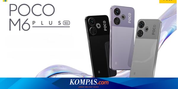 Poco M6 Plus Resmi, Kamera 108 MP Chip Snapdragon 4 Gen 2 AE