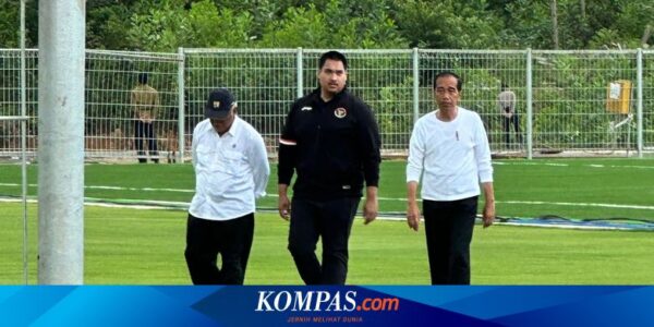 Presiden Jokowi: September, Timnas Pakai Lapangan Latihan IKN