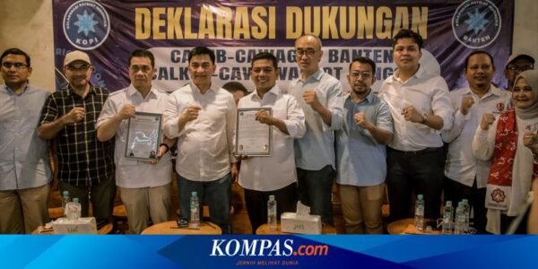 Relawan Prabowo-Gibran Deklarasikan Dukungan untuk Andra-Dimyati di Pilgub Banten