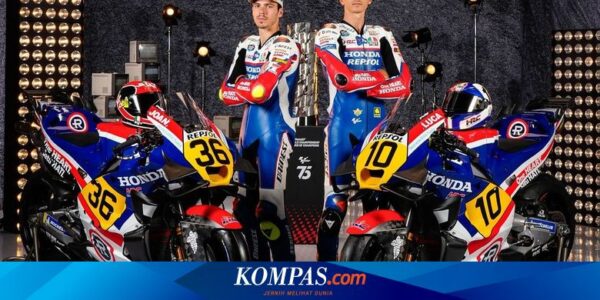 Repsol Honda Pakai Livery Zaman Freddie Spencer di MotoGP Inggris 2024