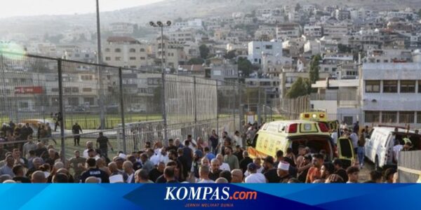 Roket Hantam Lapangan Bola di Dataran Tinggi Golan yang Diduduki Israel, 12 Orang Tewas, Termasuk Anak-anak