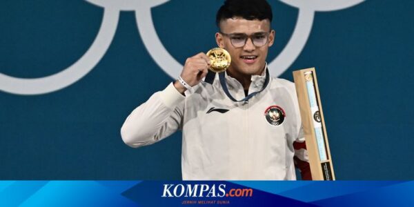 Sejarah dan Rekor Rizki Juniansyah Saat Raih Emas Olimpiade 2024