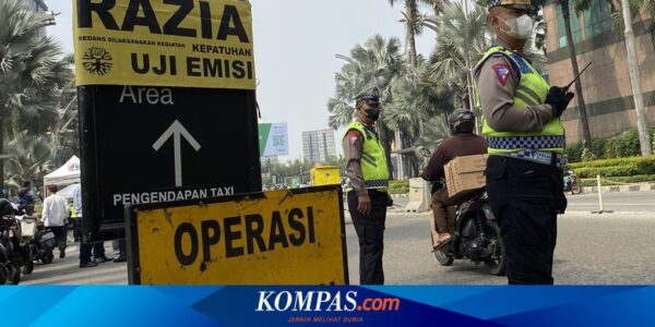 Selain Tilang, Ini Sanksi bagi Kendaraan yang Tidak Lulus Uji Emisi