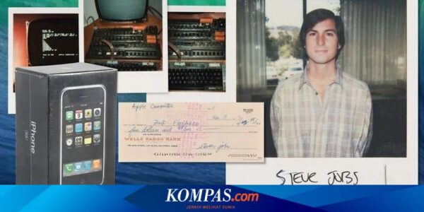 Seperangkat Barang Peninggalan Steve Jobs Dilelang, Ada Jaket Bomber dan Foto Bersejarah