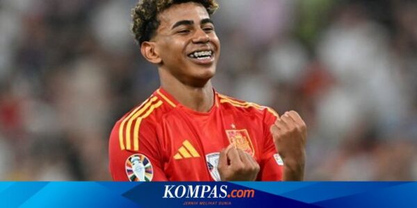 Spanyol Vs Inggris, Deretan Rekor Lamine Yamal Jelang Final Euro 2024