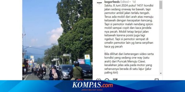 Video Pengendara Motor Tendang Spion Mobil, Ini Hukum dan Ancamannya