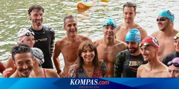 Wali kota Paris Nekat Berenang di Sungai Seine, Buktikan Hal Ini