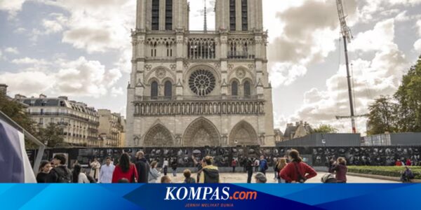 7 Desember 2024, Katedral Notre Dame Dijadwalkan Kembali Buka