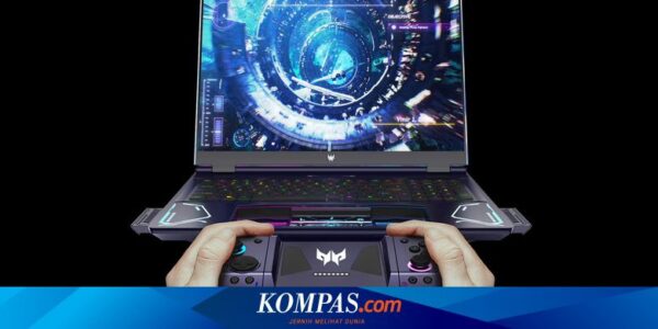 Acer Pamer DualPlay, Laptop Gaming dengan Controller Terintegrasi