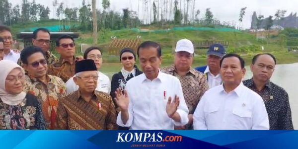 Ajak Para Menteri Sidang Kabinet di IKN, Jokowi: Udaranya Segar dan Bersih