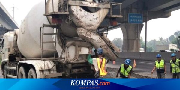 Awas Padat, Ada Rekonstruksi di Ruas Jalan Tol Jakarta-Cikampek