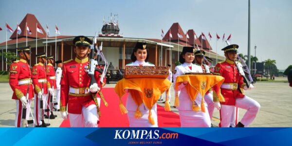 Bersejarah, Pertama Kali Bendera Pusaka Diarak dari Monas ke IKN