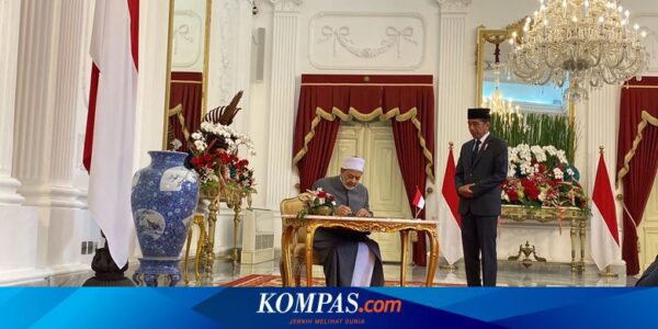 Bertemu Grand Syekh, Jokowi Ingin Al-Azhar Bangun Pusat Pengembangan di RI