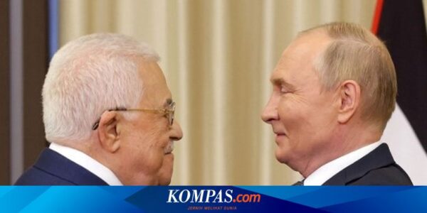 Bertemu Mahmoud Abbas, Putin Nyatakan Dukungan untuk Rakyat Palestina