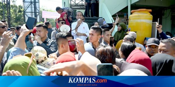 Blusukan di Surabaya, Jokowi Pamitan ke Warga