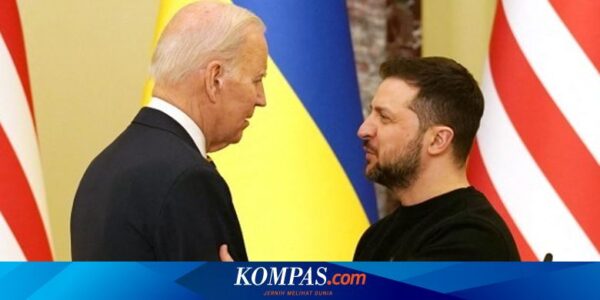 Bujuk Rayu Zelensky pada Biden Jelang Berakhirnya Masa Jabatan