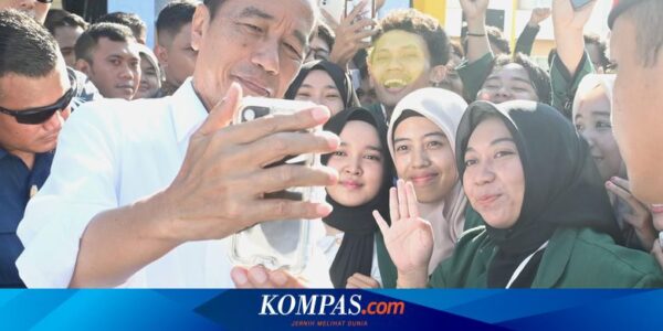 Cek Harga di Pasar Temenggoeng Kalteng, Jokowi: Harga Baik, Artinya Distribusinya Bagus