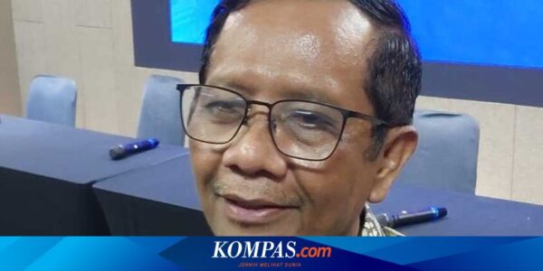 Cerita Penetapan Tersangka SYL, Mahfud Ungkap Mandek Lama di Meja Firli Bahuri