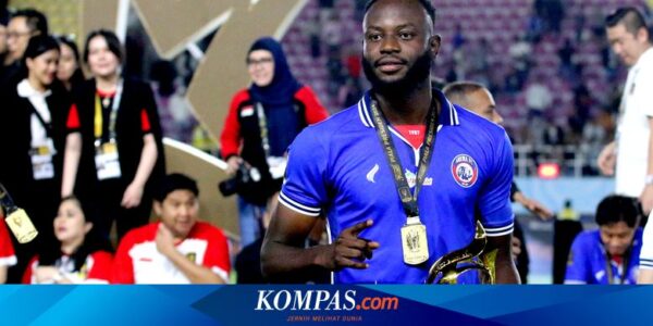 Charles Lokolingoy Pemain Terbaik Piala Presiden 2024, Bidik Top Skor Liga 1