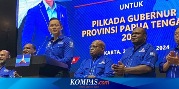 Demokrat Usung Willem Wandik dan Aloysius Giyai Maju Pilkada Pilkada Papua Tengah