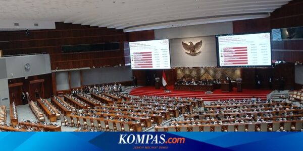 DPR Resmi Sahkan RUU Kementerian Negara Jadi Undang-Undang