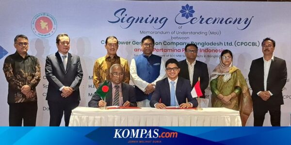 Dukung Transisi Energi, Pertamina NRE Teken MoU untuk Kembangkan Energi Terbarukan di Bangladesh