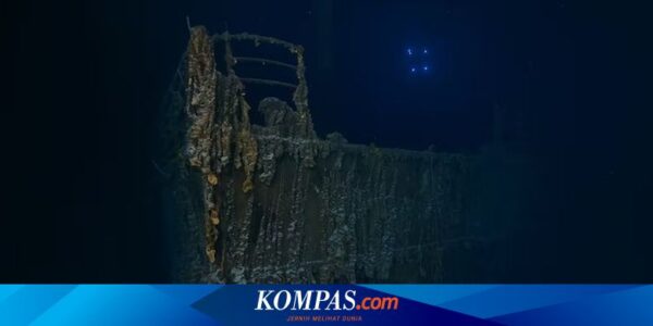 Ekspedisi Foto Titanic Ungkap Haluan Kapal yang Ikonik