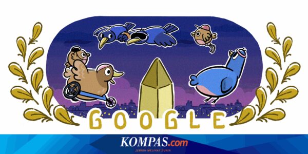 Google Doodle Rayakan Paralimpiade Paris 2024, Burung-burung Pakai Aksesori dan Alat Bantu