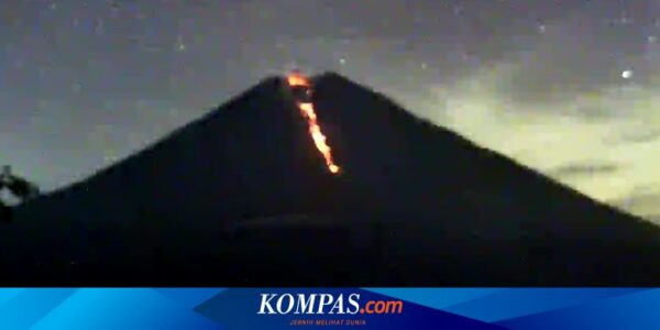 Gunung Semeru Kembali Semburkan Lava Pijar, Warga Diimbau Waspadai Banjir Lahar