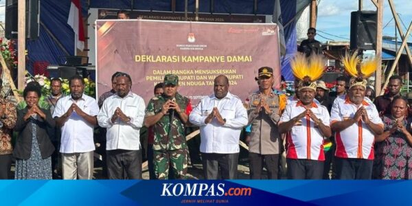 Hadiri Deklarasi Pilkada Damai di Kabupaten Nduga, Dandim Janji TNI-Polri Bakal Netral