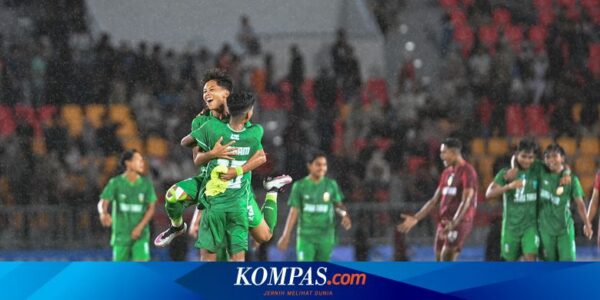 Hasil Bola PON XXI 2024: Kalahkan Aceh, Jatim ke Final Lawan Jabar