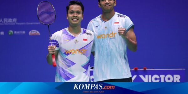 Hasil China Open 2024: Ginting Menangi Duel Merah Putih Lawan Chico