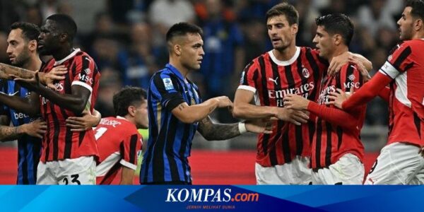 Hasil Inter Vs Milan 1-2: Gol Menit Akhir Putus Derita Derbi Rossoneri